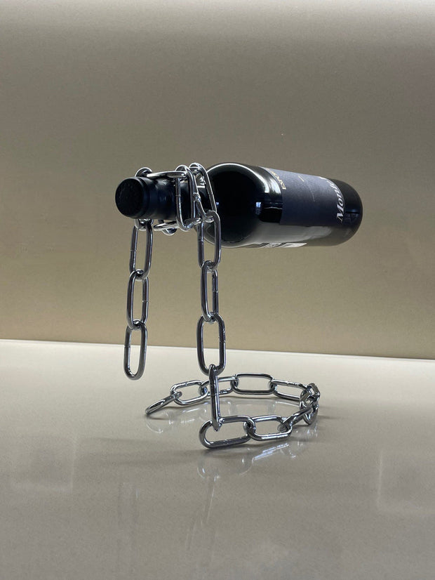 Floating Iron Chain Bottle Holder